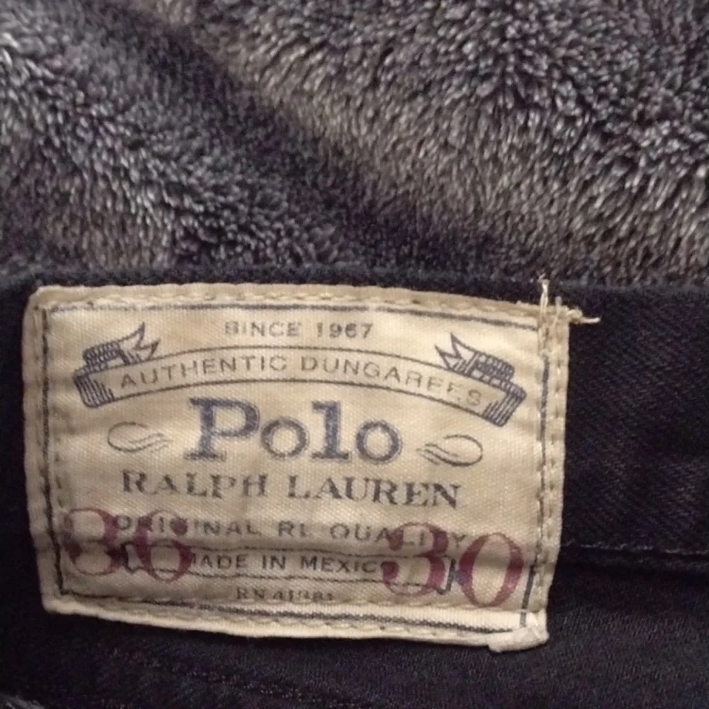 Black Ralph Lauren jeans size W36×L30 - Picture 3 of 4